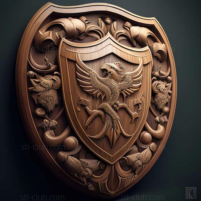 3D model shield (STL)